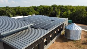 Rooftop residential solar system in Austin, Texas