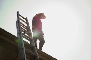 Longhorn crews installing solar