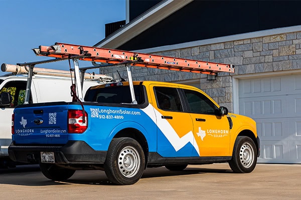 Longhorn Truck In Driveway – Longhorn Solar Longhorn Truck In Driveway - Longhorn Solar
